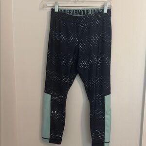 Under Armour Women’s Navy and Blue Leggings